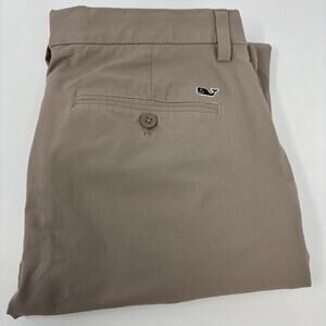 Vineyard Vines Performance 32x34 Light Brown Golf Chino Pants